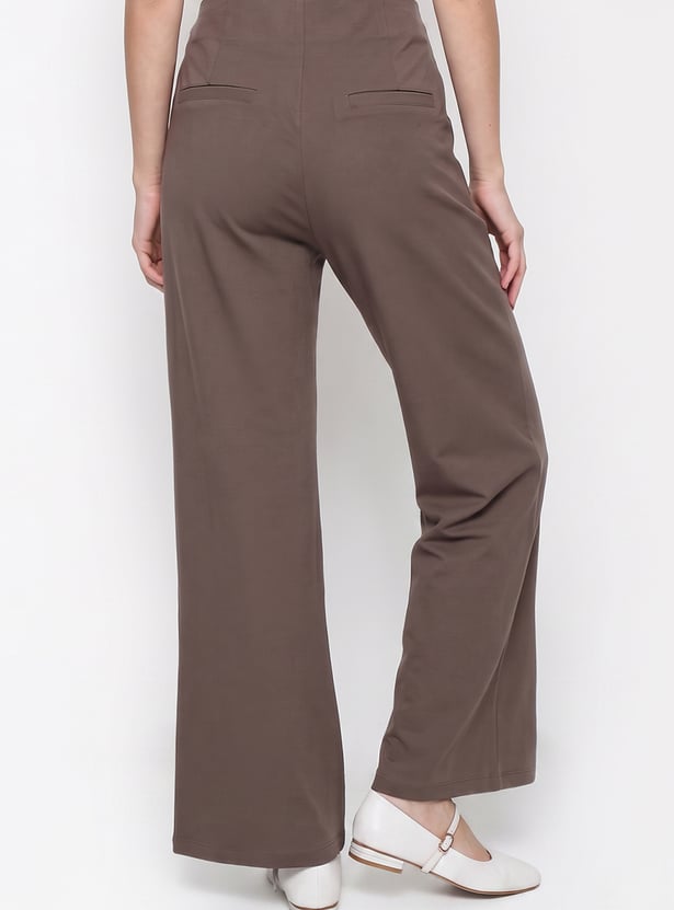 KRAUS Slip-On Wide-Leg Treggings