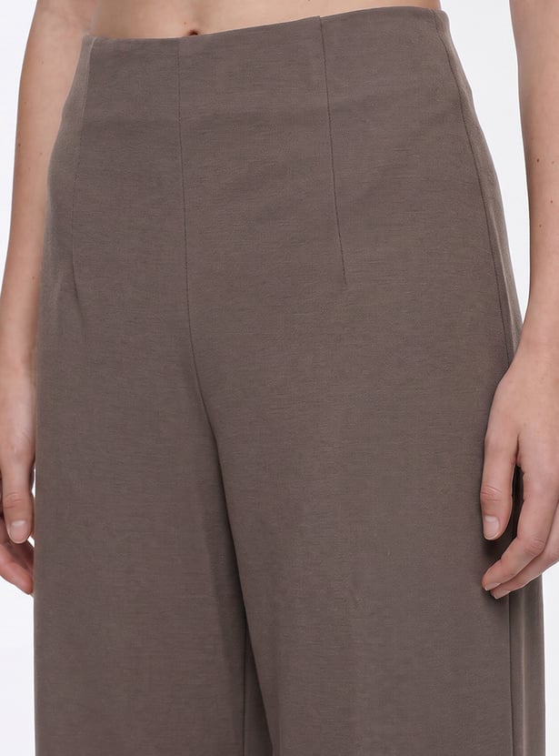 KRAUS Slip-On Wide-Leg Treggings