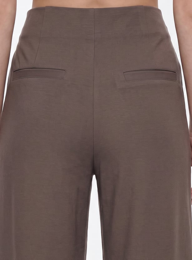 KRAUS Slip-On Wide-Leg Treggings