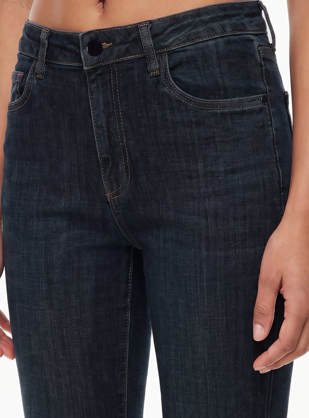 KRAUS Darkwashed Straight Fit Jeans