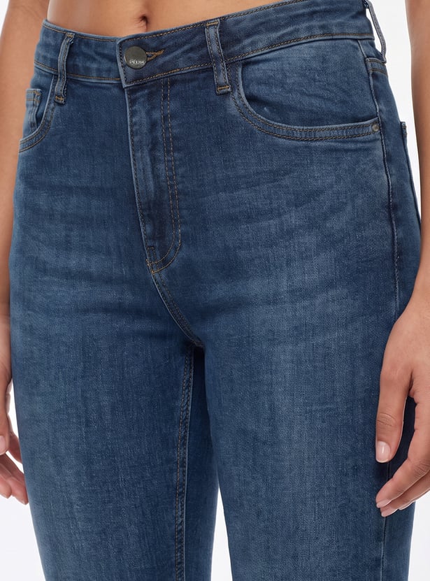 KRAUS Solid Straight Fit Jeans