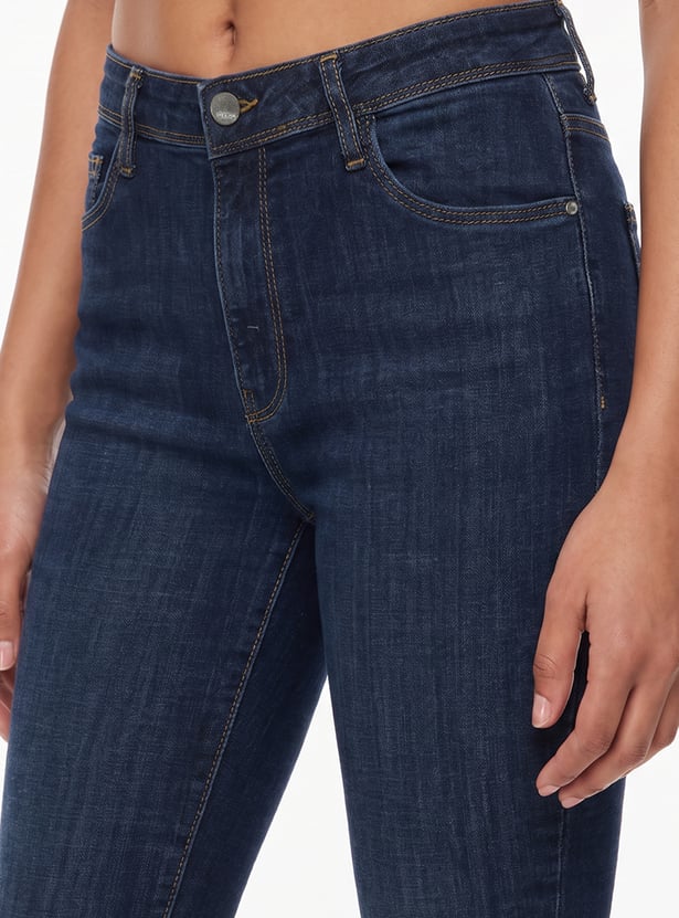 KRAUS Darkwashed Skinny Fit Jeans