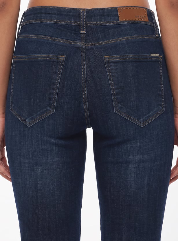KRAUS Darkwashed Skinny Fit Jeans