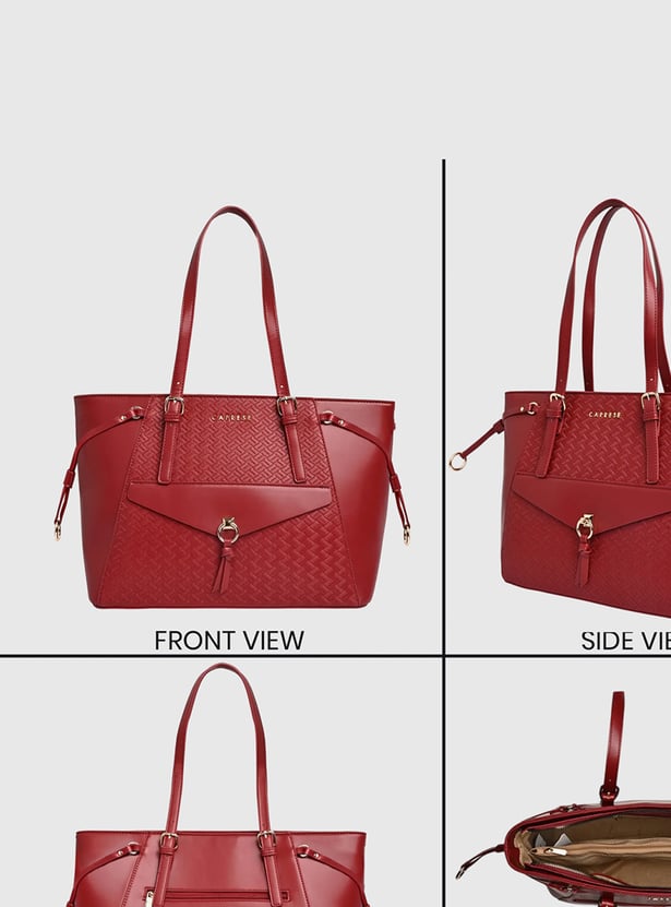 CAPRESE Brixton Textured Shoulder Bag