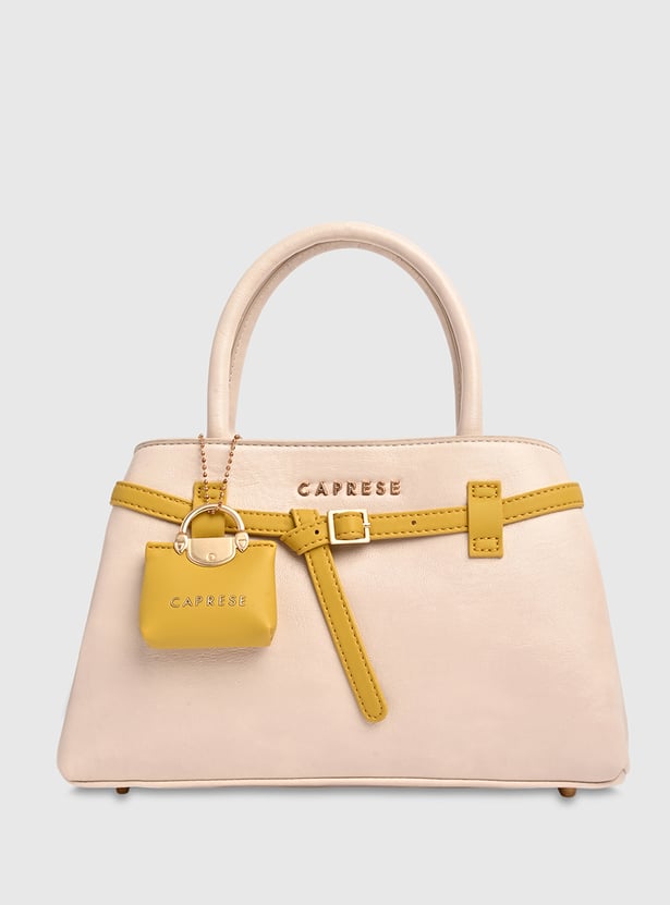 CAPRESE Celina Solid Handheld Bag with Pouch