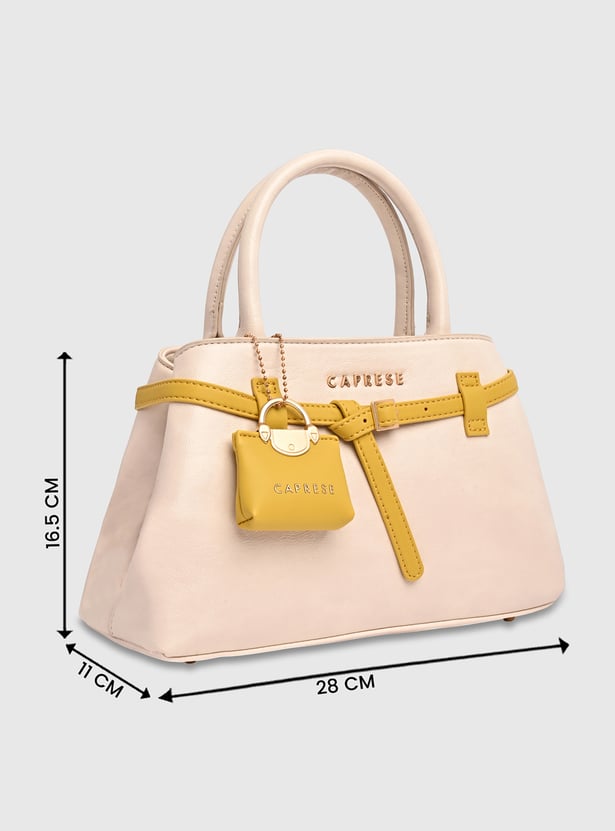 CAPRESE Celina Solid Handheld Bag with Pouch
