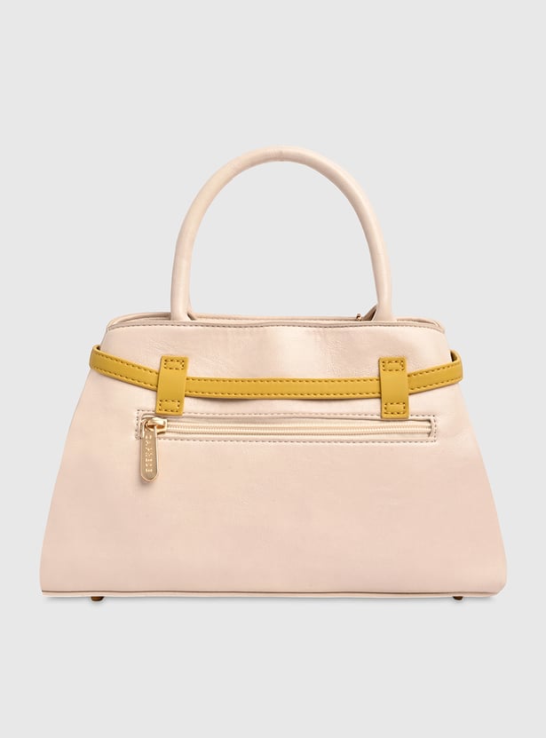 CAPRESE Celina Solid Handheld Bag with Pouch