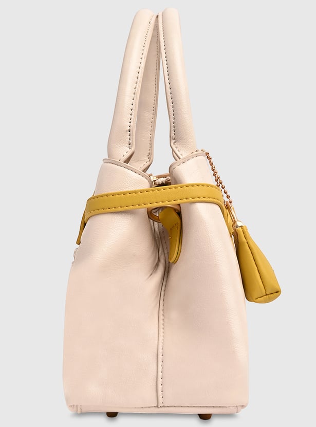 CAPRESE Celina Solid Handheld Bag with Pouch