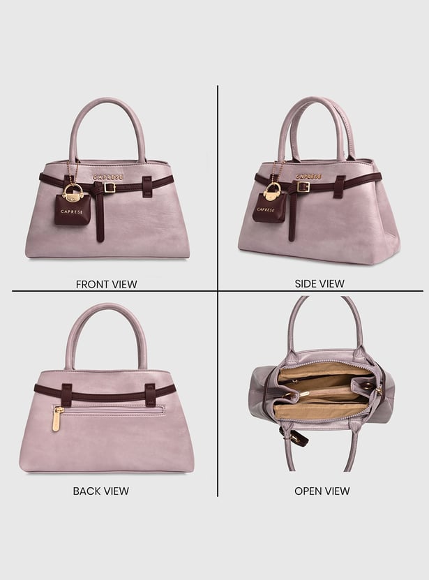 CAPRESE Celina Solid Handheld Bag with Pouch