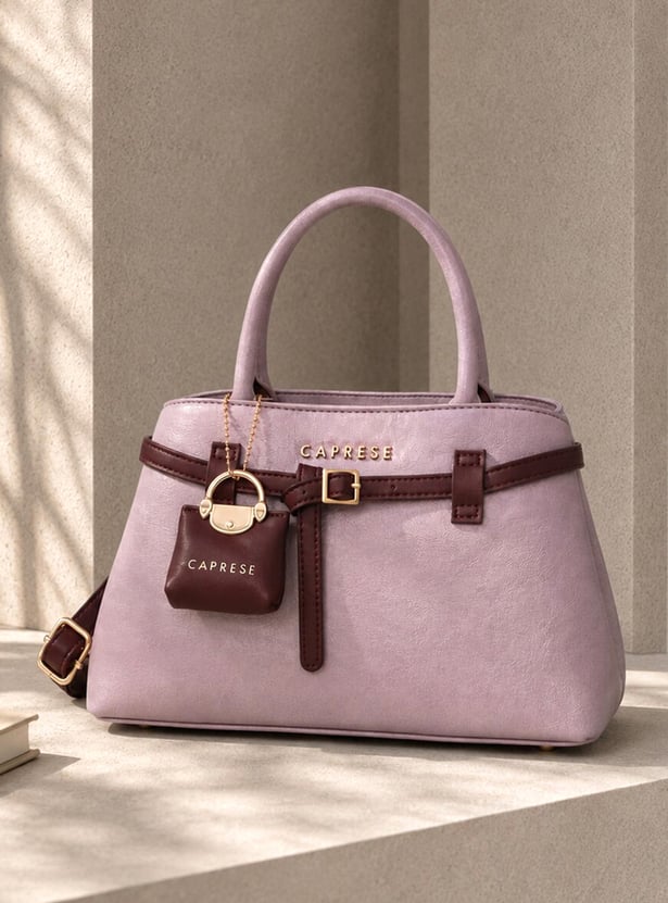 CAPRESE Celina Solid Handheld Bag with Pouch