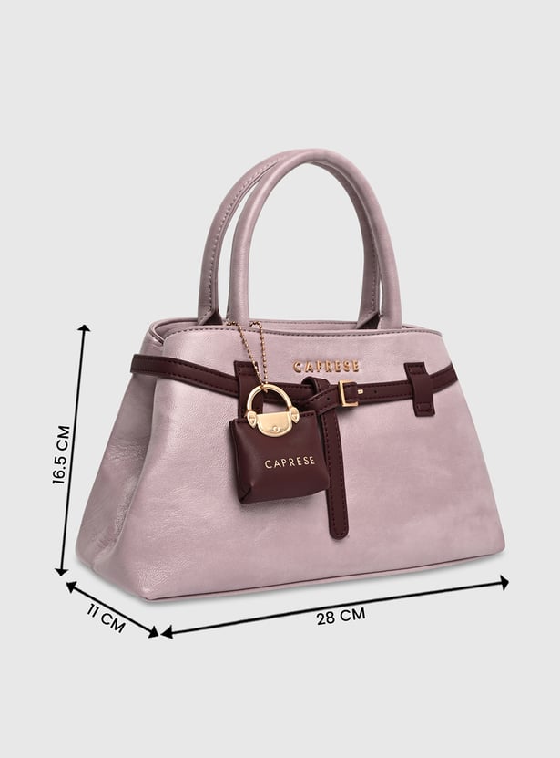 CAPRESE Celina Solid Handheld Bag with Pouch