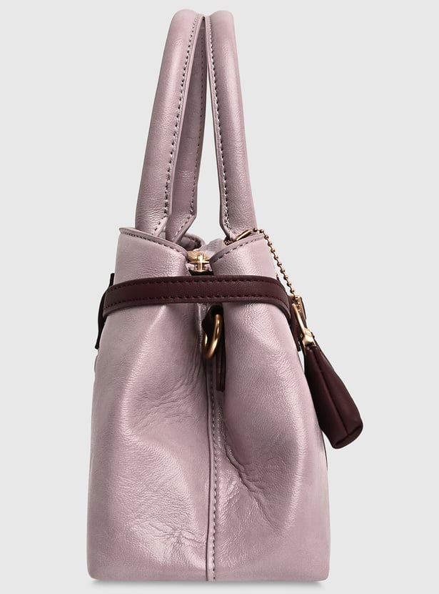 CAPRESE Celina Solid Handheld Bag with Pouch
