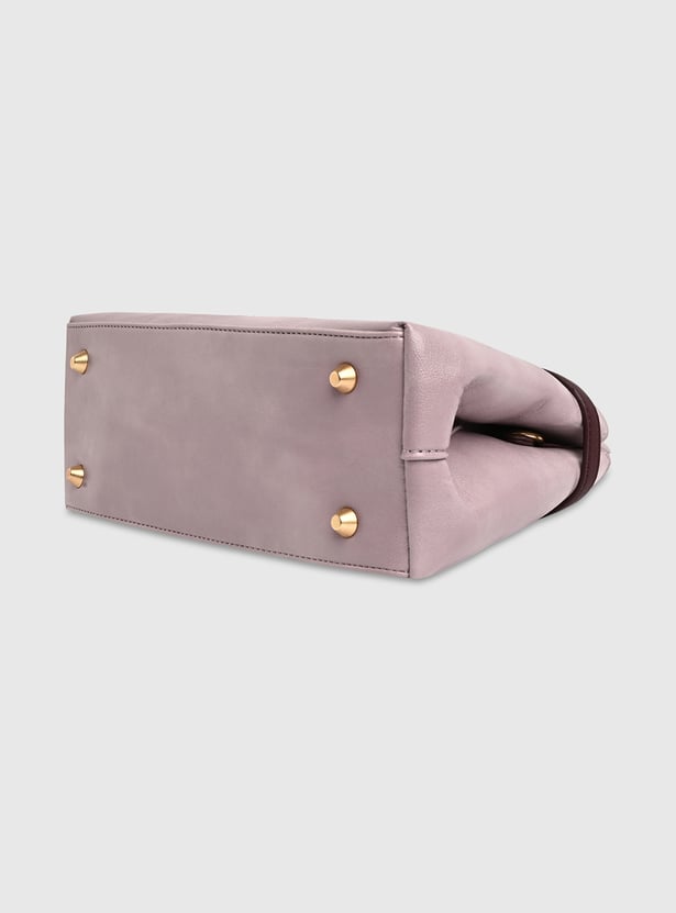CAPRESE Celina Solid Handheld Bag with Pouch