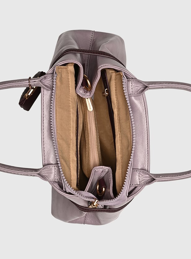 CAPRESE Celina Solid Handheld Bag with Pouch