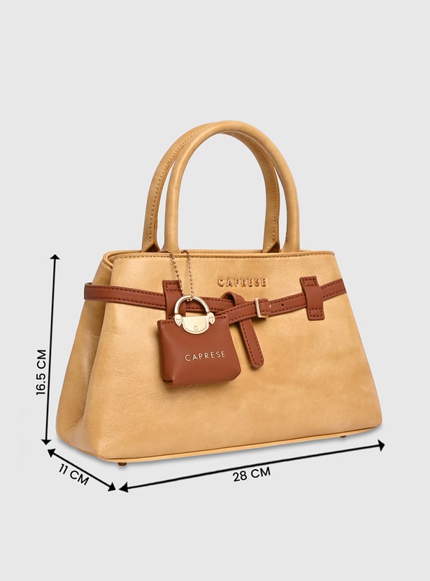 CAPRESE Celina Solid Handheld Bag with Pouch