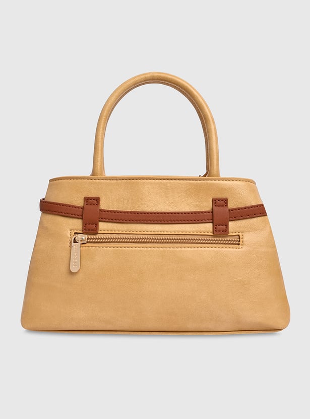 CAPRESE Celina Solid Handheld Bag with Pouch
