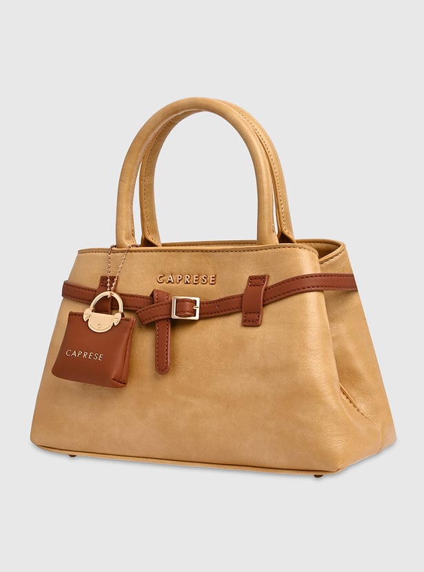 CAPRESE Celina Solid Handheld Bag with Pouch