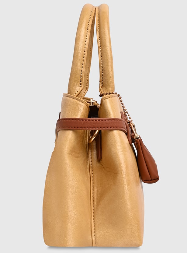 CAPRESE Celina Solid Handheld Bag with Pouch