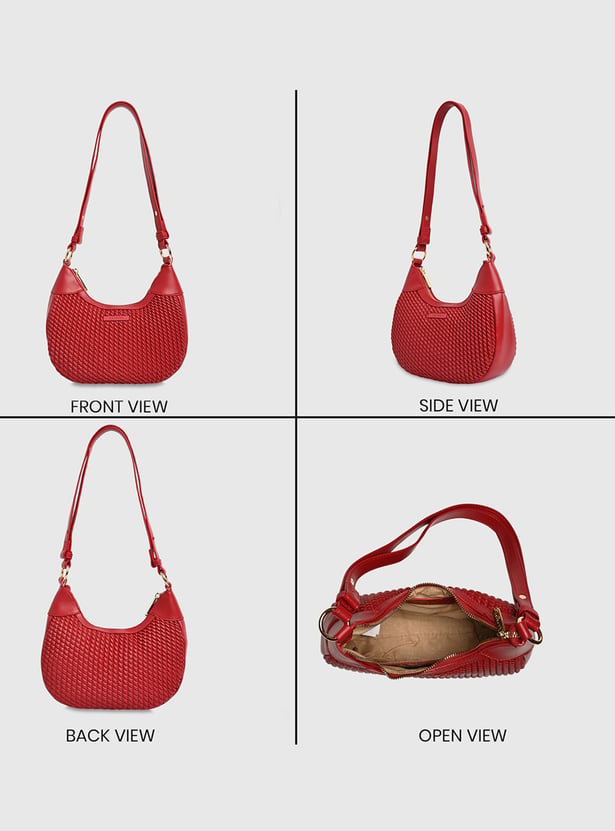 CAPRESE Embossed Sling Bag