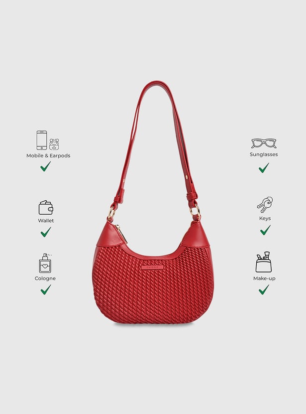 CAPRESE Embossed Sling Bag