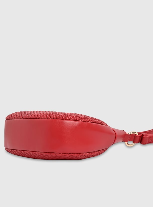 CAPRESE Embossed Sling Bag