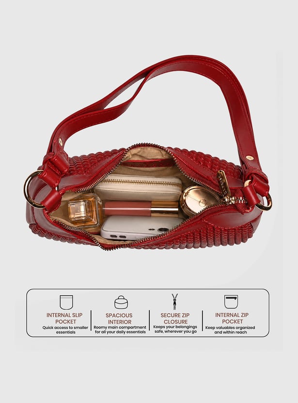 CAPRESE Embossed Sling Bag