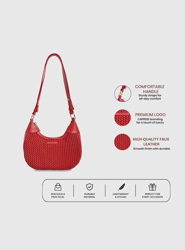 CAPRESE Embossed Sling Bag
