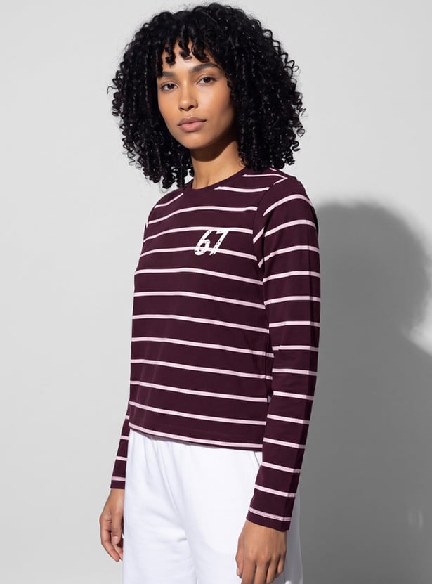 KAPPA Striped Regular Fit T-shirt