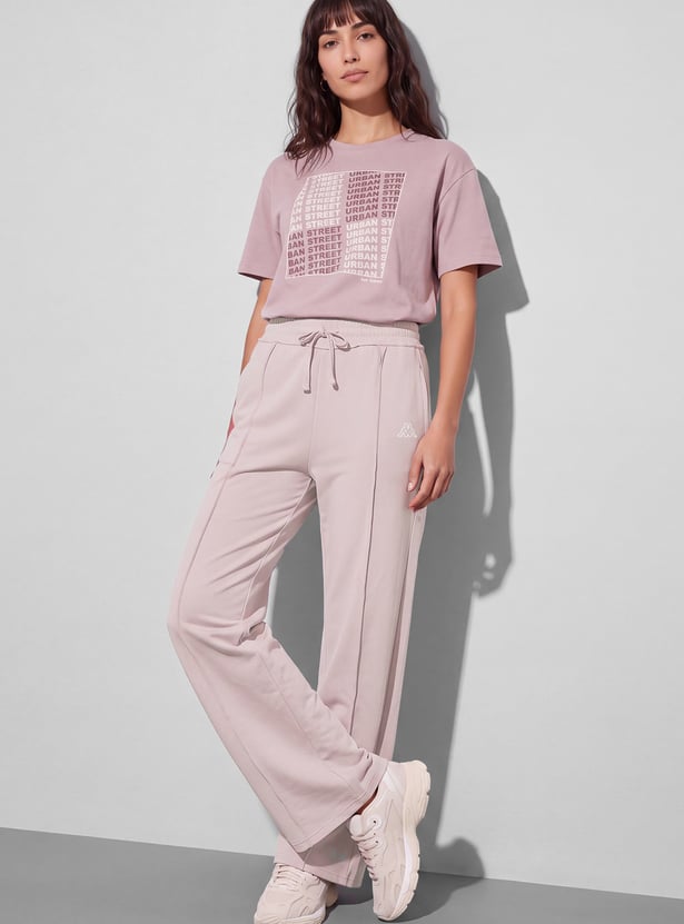 KAPPA Pintuck-Detail Track Pants