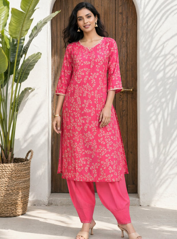 AURELIA Solid Patiala Pants