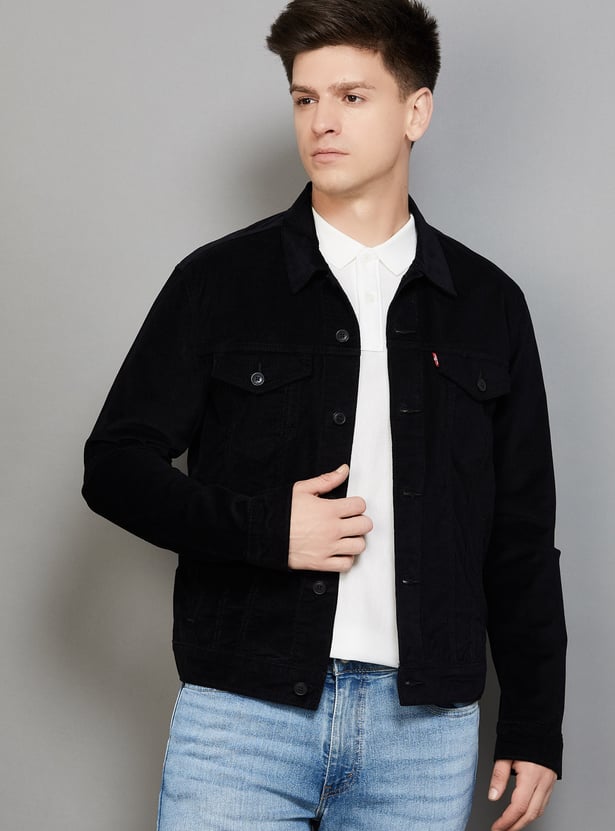 LEVI'S Solid Casual Jacket