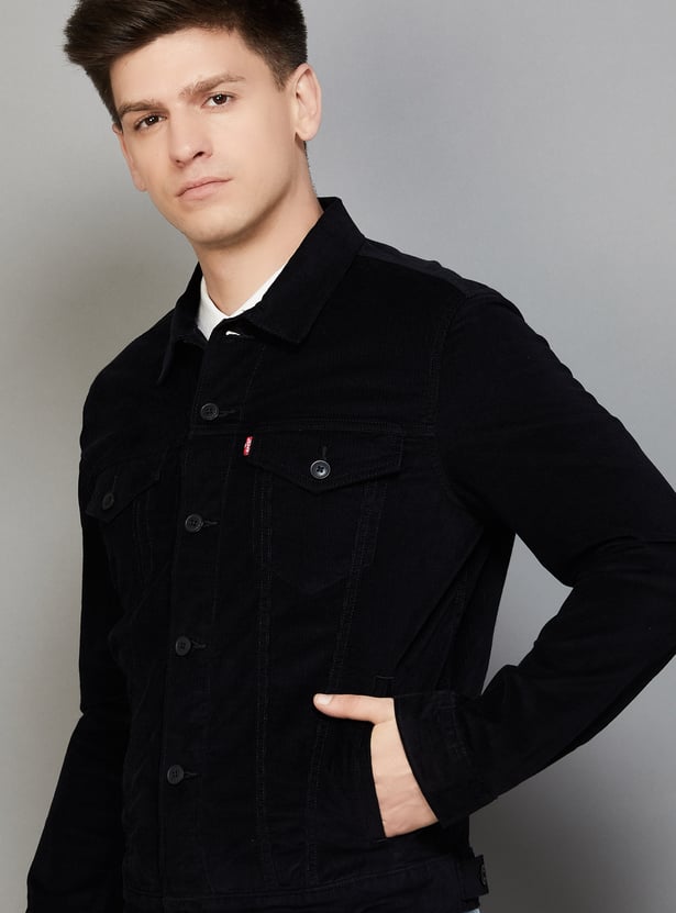 LEVI'S Solid Casual Jacket