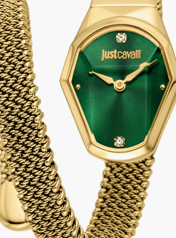 JUST CAVALLI Gioia Embellished Analog Watch - JC1L455M0035