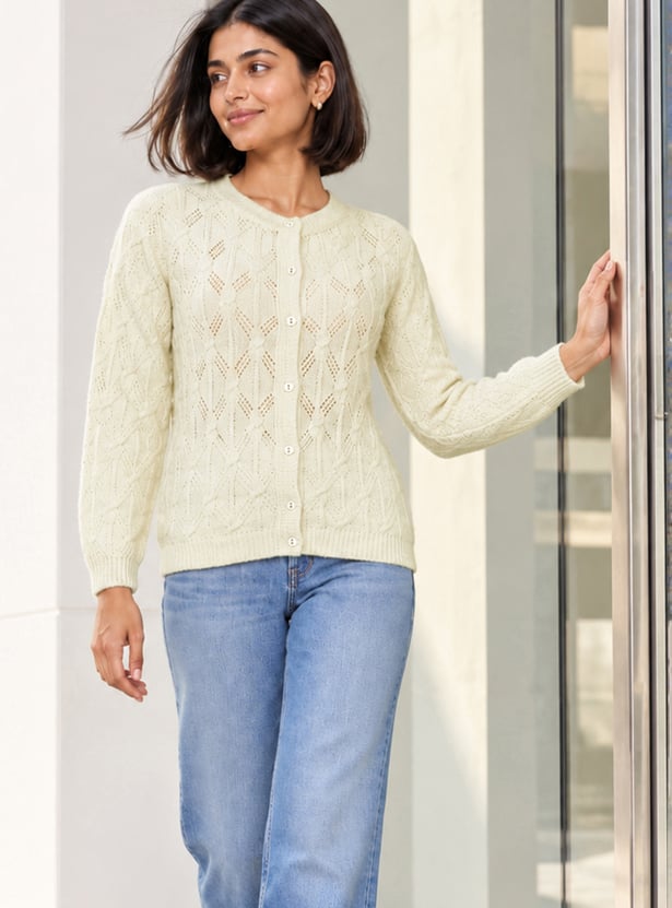 MELANGE Knitted Cardigan