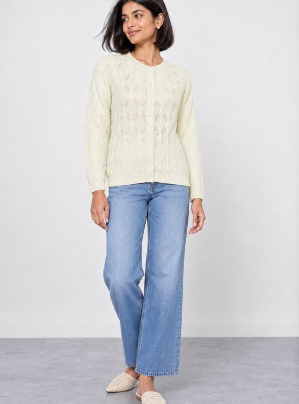MELANGE Knitted Cardigan