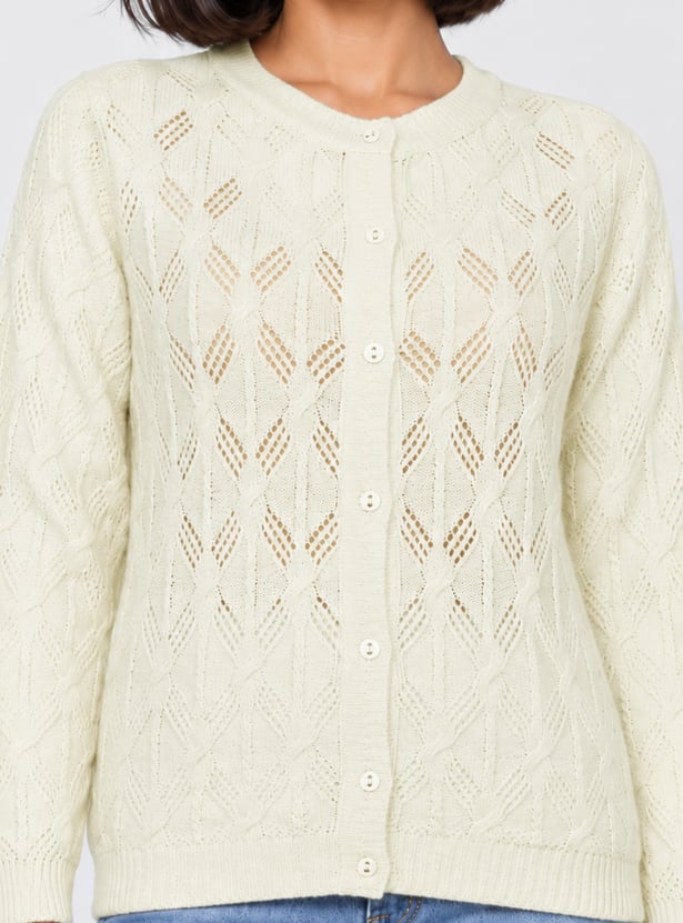 MELANGE Knitted Cardigan
