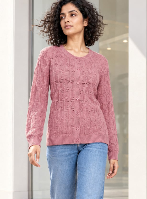MELANGE Knitted Cardigan