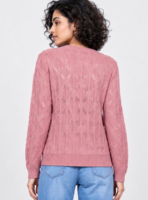 MELANGE Knitted Cardigan