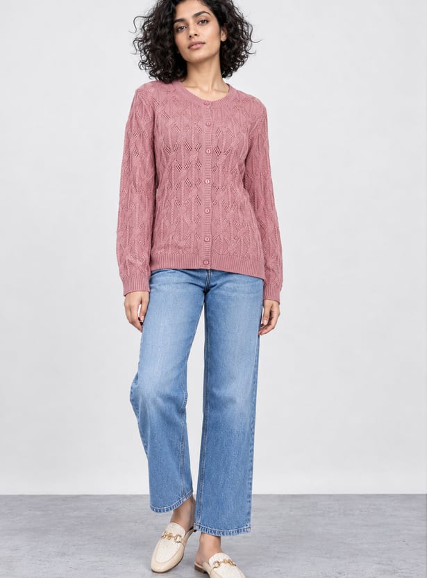 MELANGE Knitted Cardigan