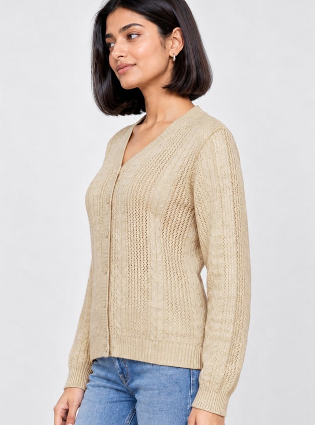 MELANGE Knitted Cardigan