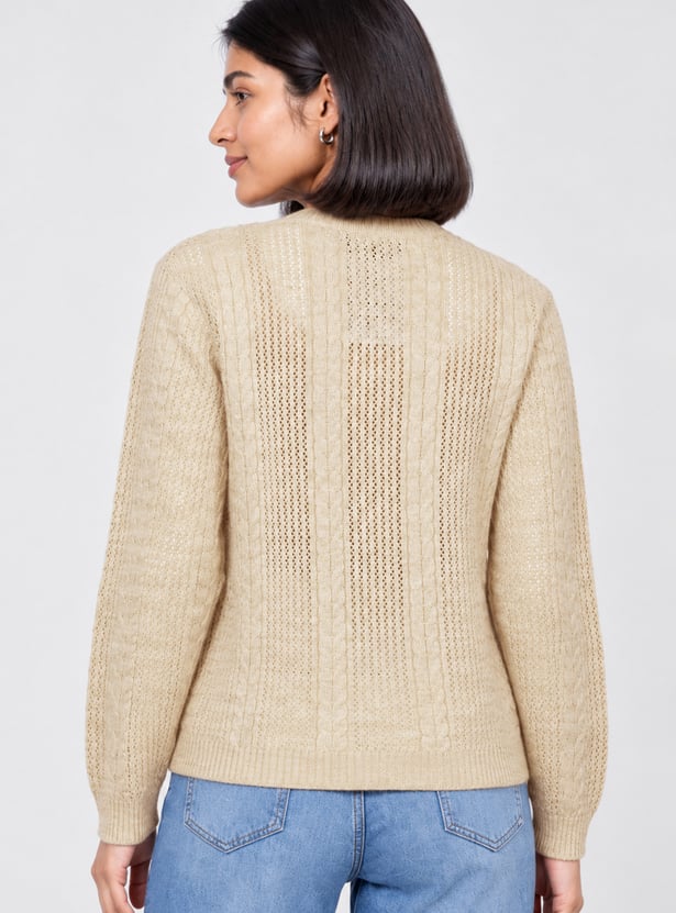 MELANGE Knitted Cardigan