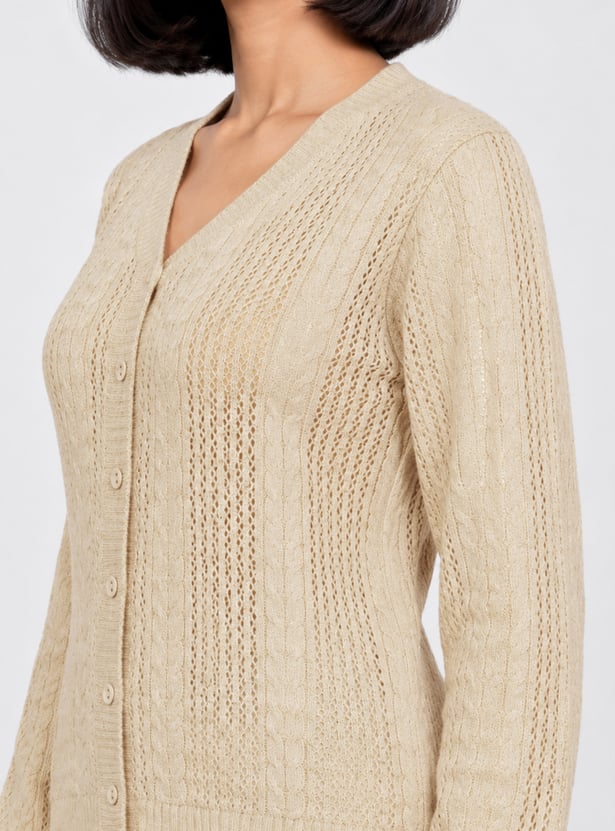 MELANGE Knitted Cardigan