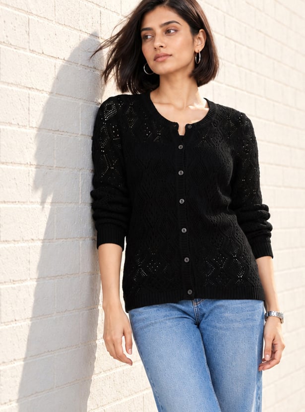 MELANGE Knit Cardigan