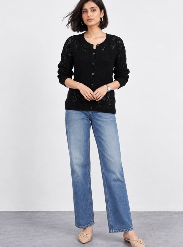 MELANGE Knit Cardigan
