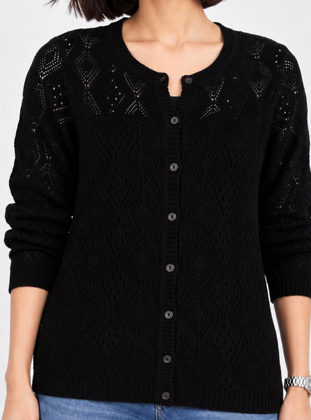 MELANGE Knit Cardigan