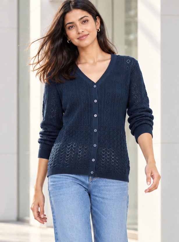 MELANGE Knit Cardigan