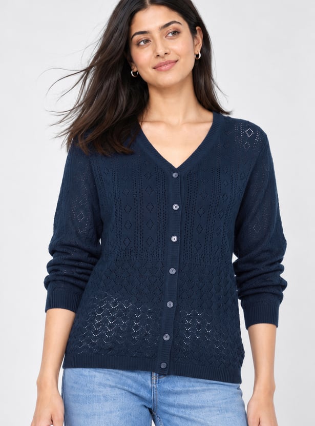 MELANGE Knit Cardigan
