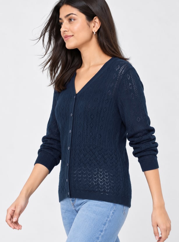 MELANGE Knit Cardigan