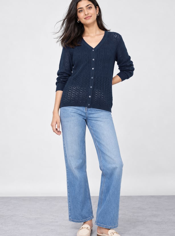 MELANGE Knit Cardigan