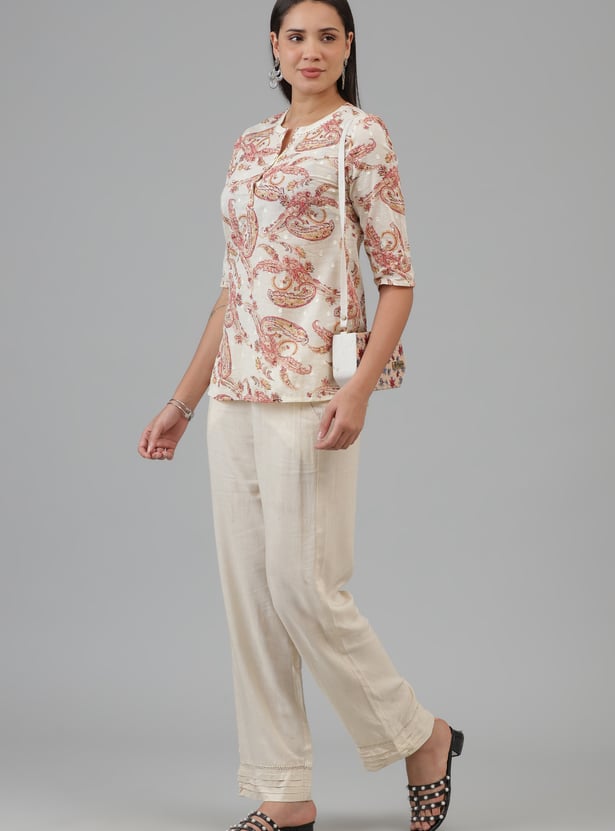 W Paisley Print Tunic